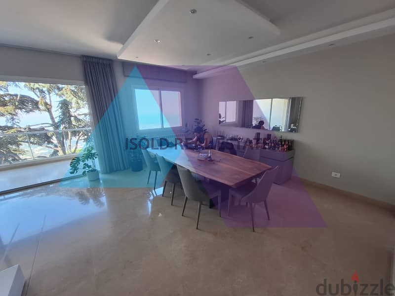 LUX Decorated&Furnished 200 m2 apartment+SeaView for sale in Ain Saade 2