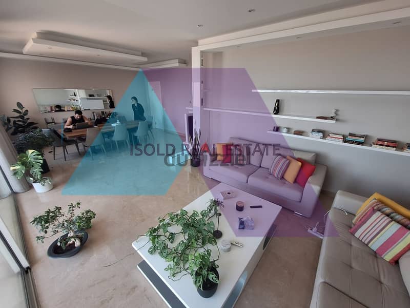 LUX Decorated&Furnished 200 m2 apartment+SeaView for sale in Ain Saade 3