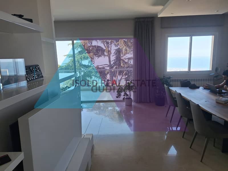 LUX Decorated&Furnished 200 m2 apartment+SeaView for sale in Ain Saade 7