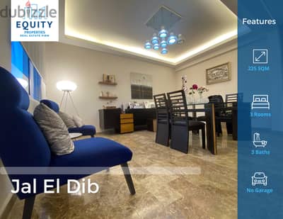 225 SQM Fully Furnished Apartment For Sale In Jal El Dib #JM105696