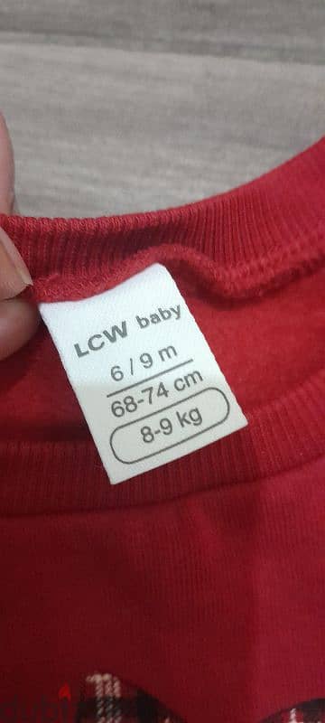 LCW Baby Red Set 1