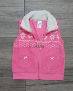 Carters Pink Vest 0