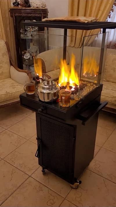 Gas rocket stove