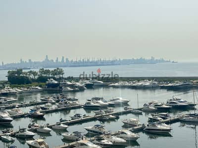 Waterfront City Dbayeh/ Full Marina View Apartment for Sale + Balcony