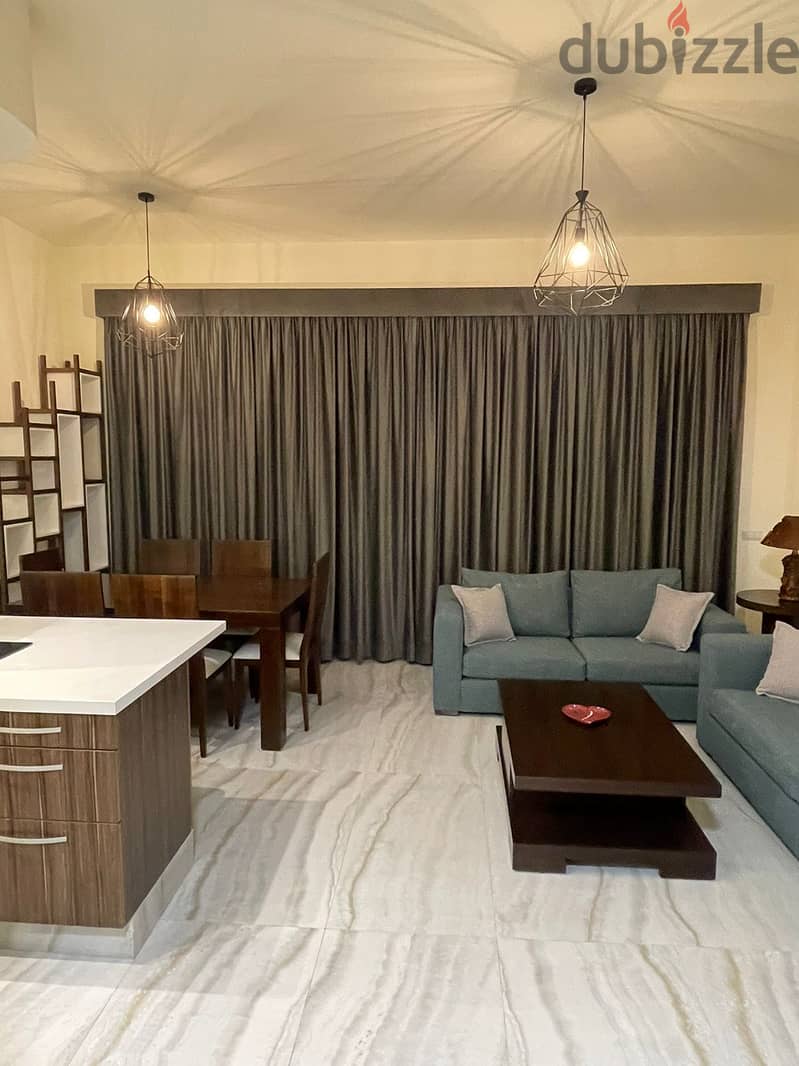 SHORT TERM RENTAL IN SAIFI / FURNISHED (130SQ) 2 BEDS , (ACR-136) 0