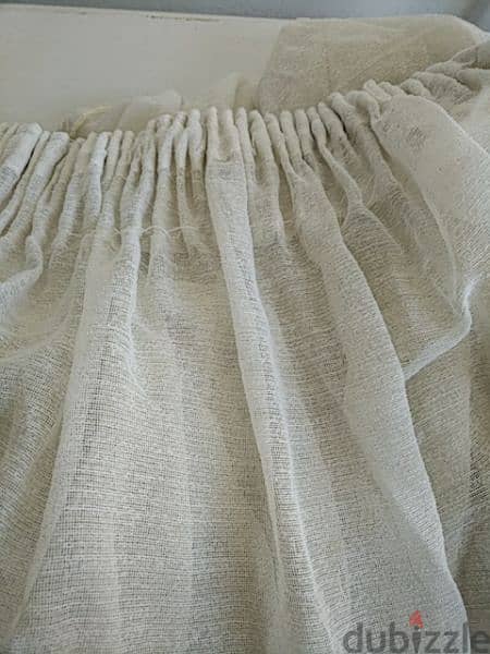 6 white curtains (Made in France) - Not Negotiable 1