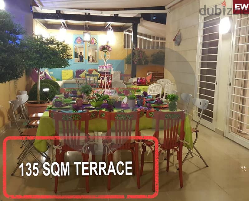 135 SQM TERRACE-Faitroun, Keserouan/فيطرون, كسروان REF#EW113886 0