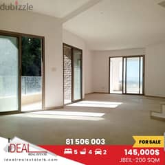 200 sqm triplex for sale in Jbeil REF#JH17390 0