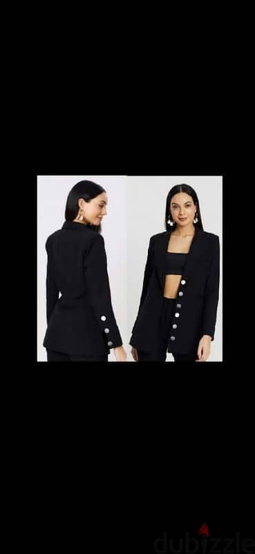 jacket blazer black oversized s to xxL  1=7$ or 3=15$ 3