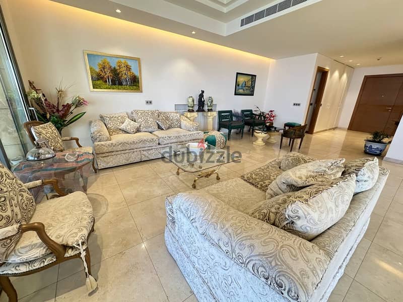 Waterfront City Dbayeh/ Apartment for Rent Astonishing Sea View 0