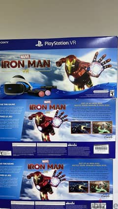 PlayStation vr + iron man kit 0