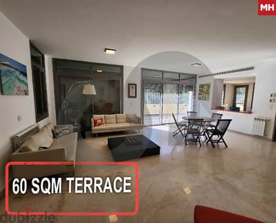 Terrace, prime location, baada, yarze/ اليرزه  REF#MH113902