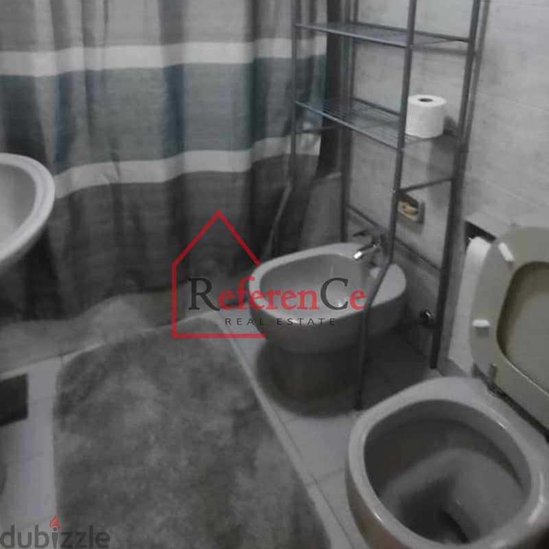 semi-furnished for sale in Louaizeh شقة نصف مفروشة للبيع في اللويزة 6