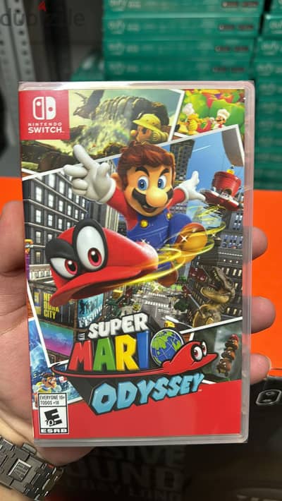 Nintendo switch game super mario odyssey