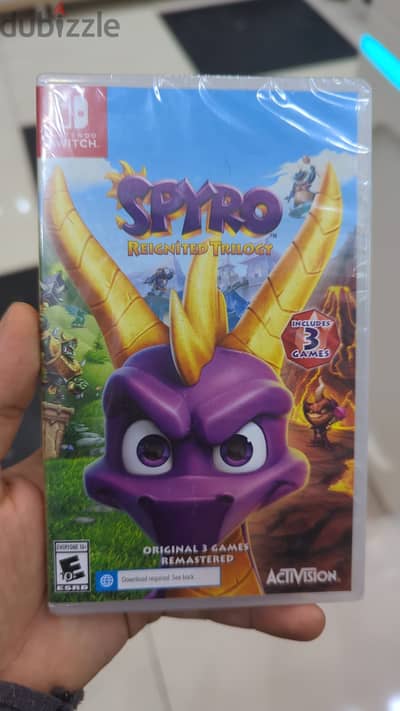 Cd Nintendo Spyro Reignited Trilogy original & best offer