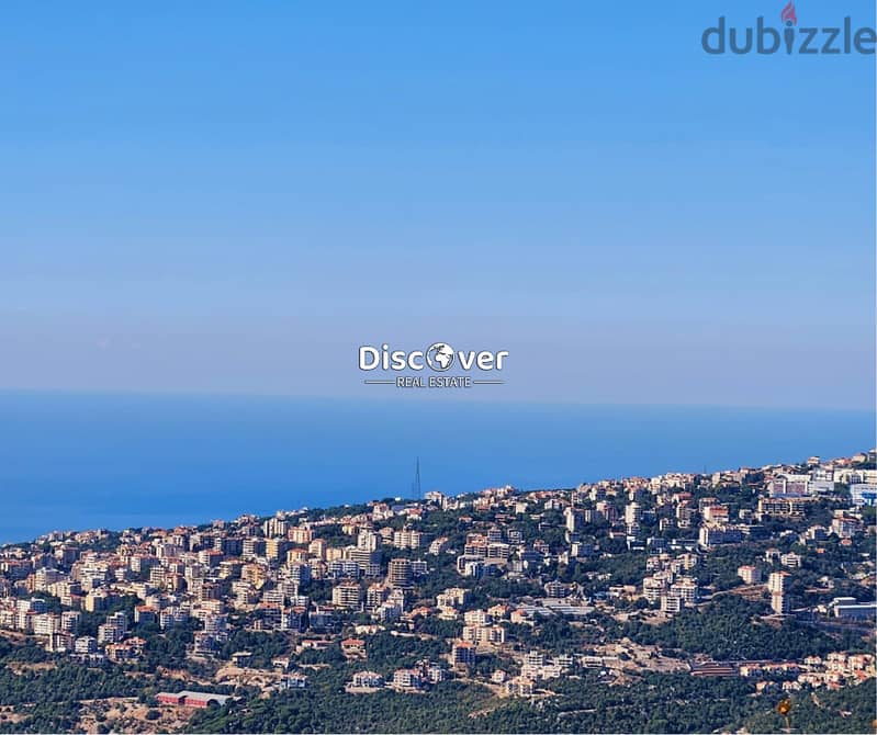 Prime Sea View Land in Bikfaya – Exceptional Development Opportunity 1