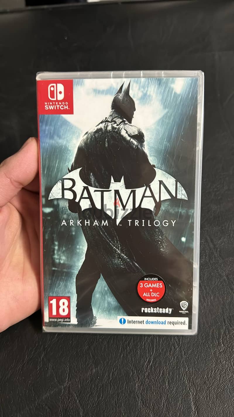 Cd Nintendo Batman arkham trilogy exclusive & good offer 0