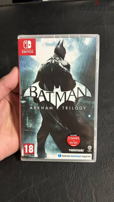 Cd Nintendo Batman arkham trilogy