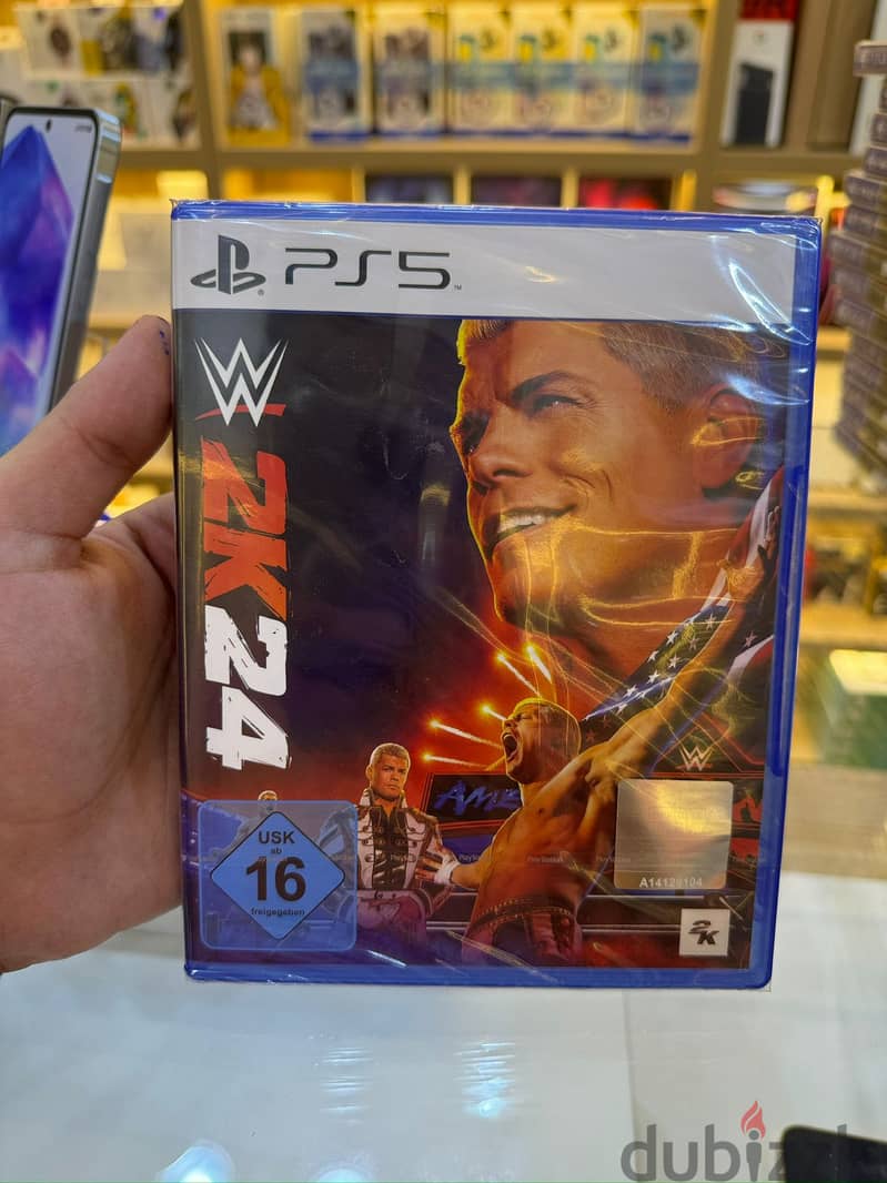 Ps5 cd wwe 2k24 original & new offer 0