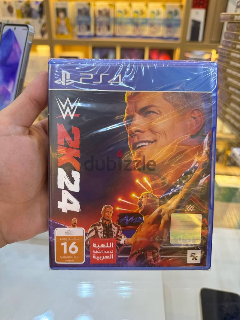 Ps4 cd wwe 2k24 great & good price 0