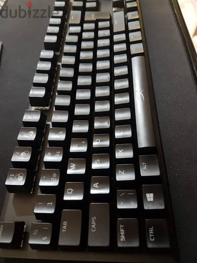 hyperx alloy fps used like new gaming keyboard