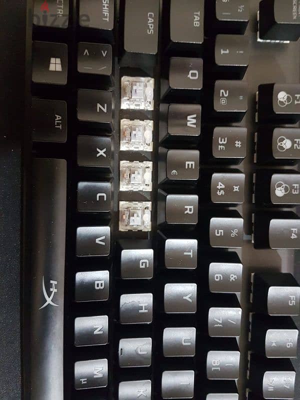 hyperx alloy fps used like new gaming keyboard 2