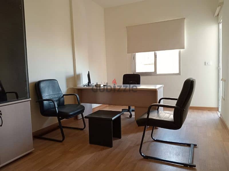 FOR RENT: AFFORDABLE OFFICE - READY TO MOVE IN NOW -JAL EL DIB HIGHWAY 10