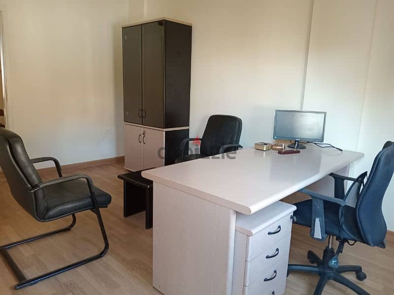 FOR RENT: AFFORDABLE OFFICE - READY TO MOVE IN NOW -JAL EL DIB HIGHWAY 11