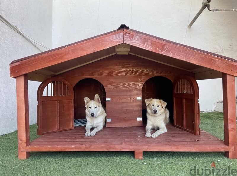 wooden dog houses 13