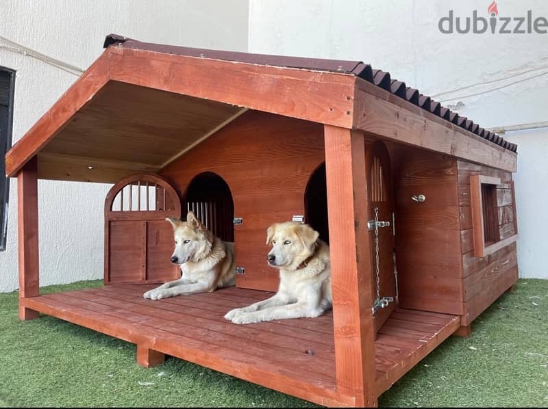 wooden dog houses 14