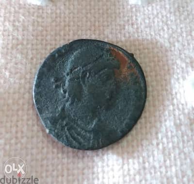 Ancient Roman Bronze Coins for Emperor Constantius II year