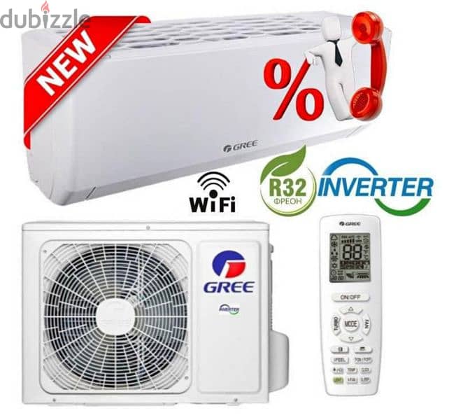 GREE INVERTER مع التركيب والتوصيل والكفالة 4