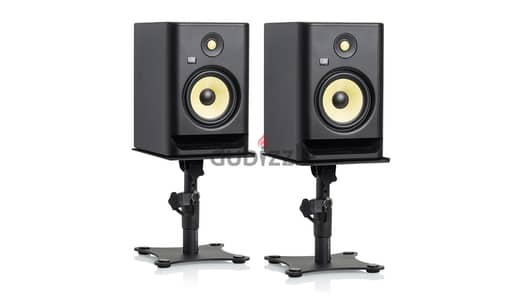 Gator Frameworks Desk Speaker Stands (Pair)