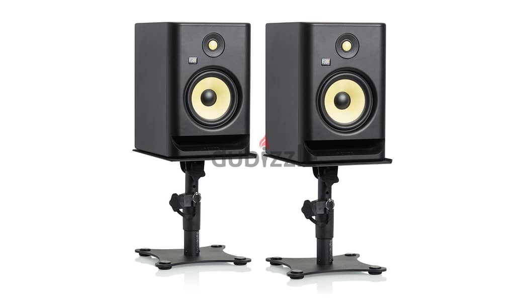 Gator Frameworks Desk Speaker Stands (Pair) 0