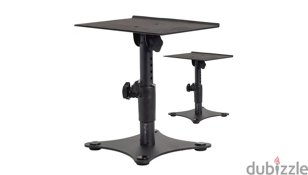 Gator Frameworks Desk Speaker Stands (Pair) 2