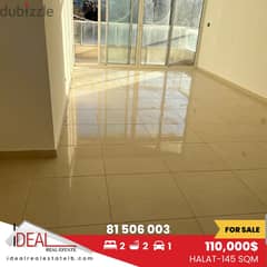 145 sqm Apartment for sale in new Halat REF#MJ112 0