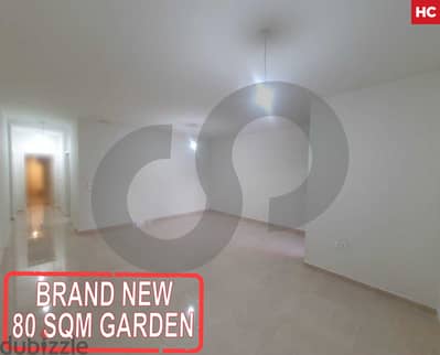 BRAND NEW / 80 SQM GARDEN IN BALLOUNEH - بلونة ! REF#HC01352 !