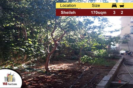 Sheileh 170m2 | 100m2 Terrace | Well Maintained | Calm Area | EL |