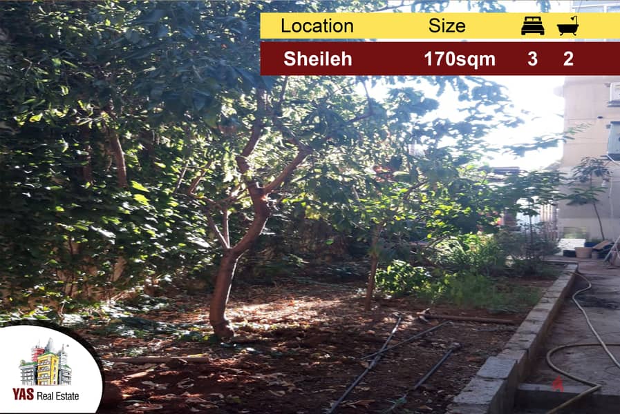 Sheileh 170m2 | 100m2 Terrace | Well Maintained | alm Area | EL | 0