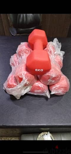 Dumbells 6kg NEW special offer 2$ x kg 0