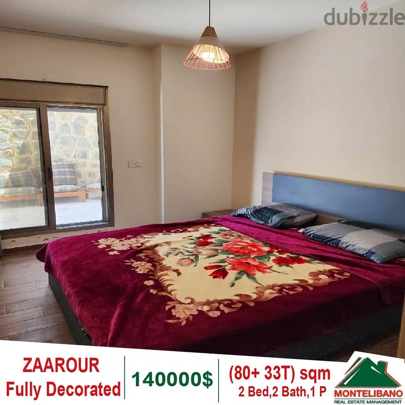 Fully decorated apartment for sale in Zaarour 3