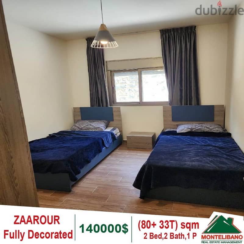 Fully decorated apartment for sale in Zaarour 4