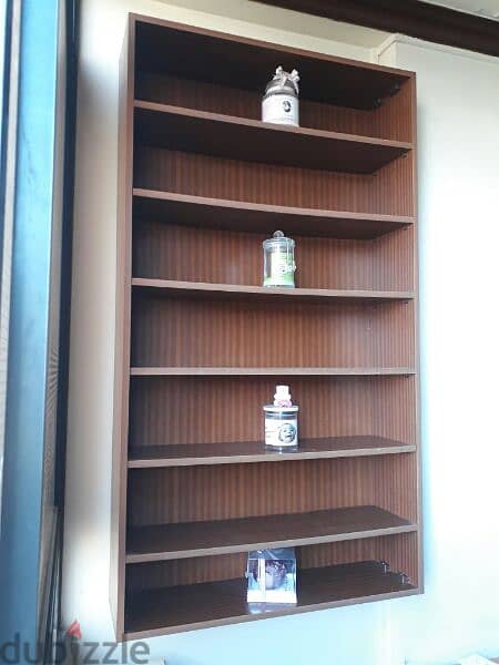 WOOD BIBLIOTHEQUE ( VITRINE ) 4