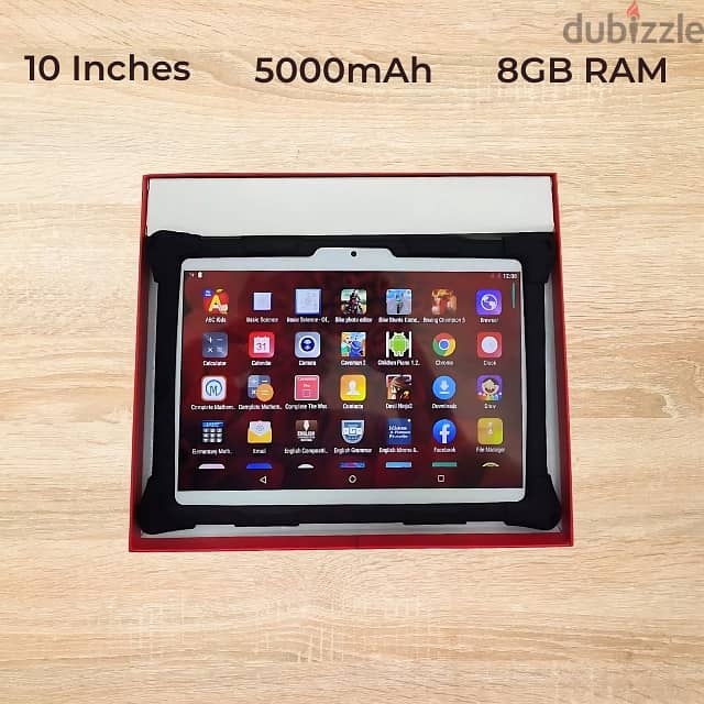 Kidiby G20 Tablet - 10.1" Touchscreen, 8GB RAM, 256GB Storage 1