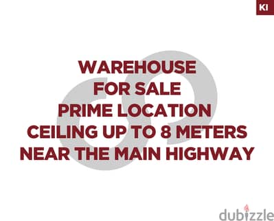 Prime location-8M Ceiling-Near highway-Jounieh /جونيه REF#KI113955