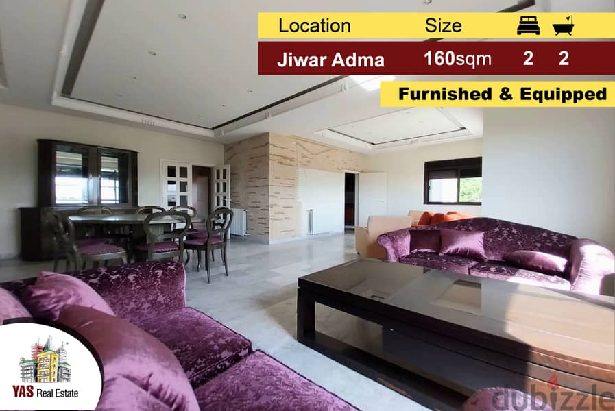 Jiwar Adma 160m2 | Furnished | Prime Area | Decorated | View | PA RA 0