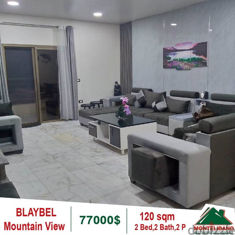 Mountain View Apartment for sale in Blaybel 0