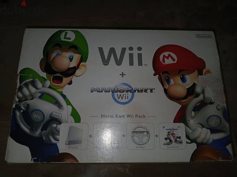 Wii Mario Kart Edition very clean 12