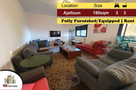 Ajaltoun 180m2 | Rent | Furnished/Equipped | Prime Location | KH |