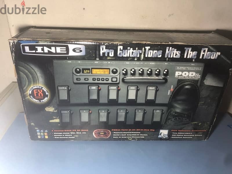 line 6 multi effect guitar amp pedal 4